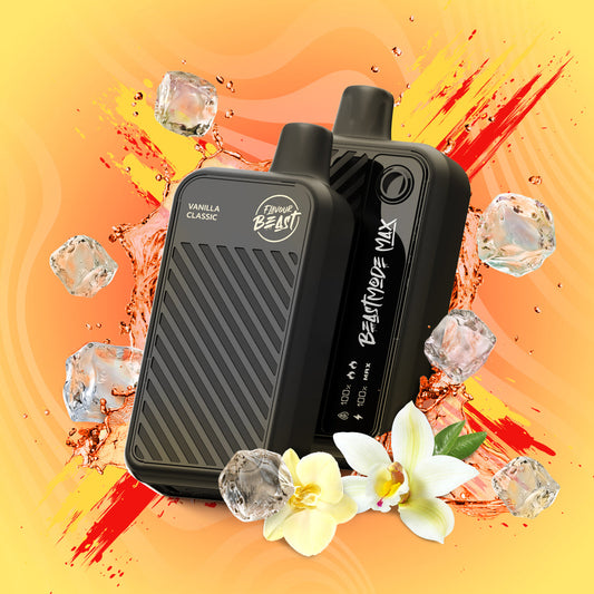 BEAST MODE MAX 18K CHUGGIN’ VANILLA CLASSIC ICED 20MG