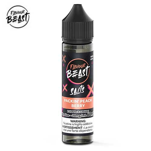FLAVOUR BEAST 60ML PACKIN’ PEACH BERRY 20MG