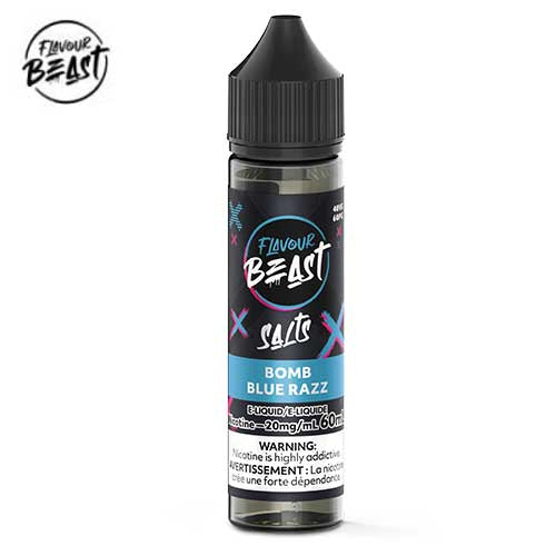 FLAVOUR BEAST 60ML BOMB BLUE RAZZ 20MG