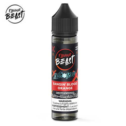 FLAVOUR BEAST 60ML BANGIN’ BLOOD ORANGE ICED 20MG