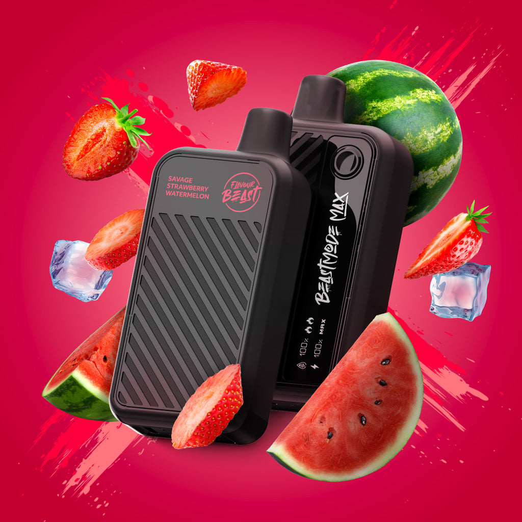 BEAST MODE MAX 18K SAVAGE STRAWBERRY WATERMELON ICED 20MG