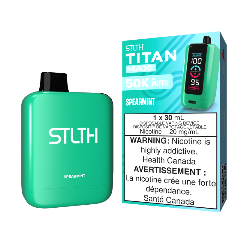 STLTH TITAN MAX 50K SPEARMINT 20MG