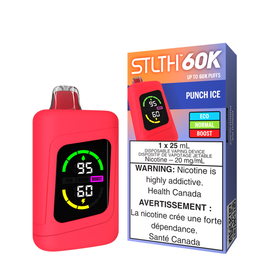 STLTH 60K PUNCH ICE 20MG