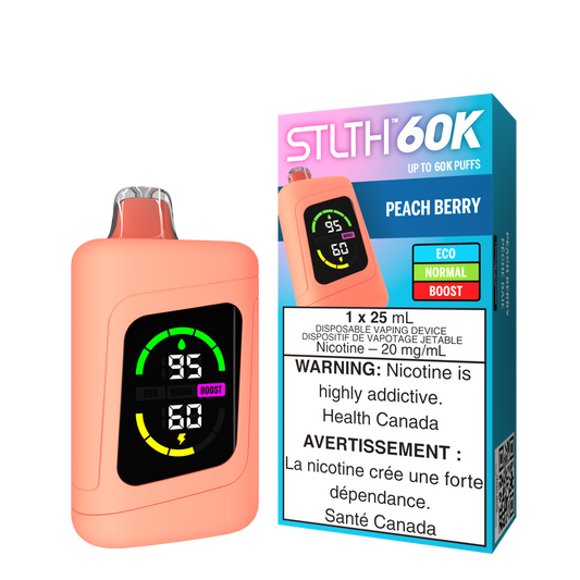 STLTH 60K PEACH BERRY 20MG