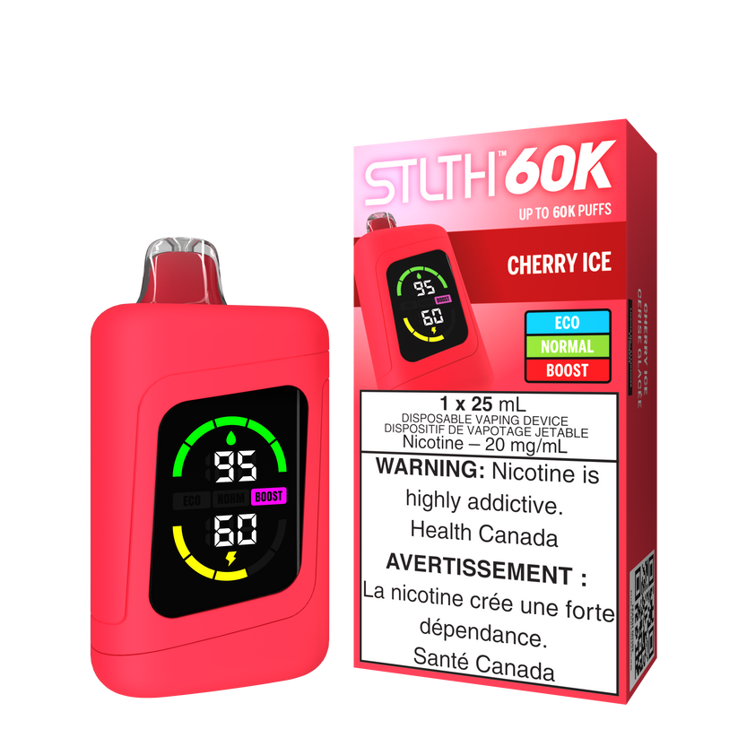 STLTH 60K CHERRY ICE 20MG
