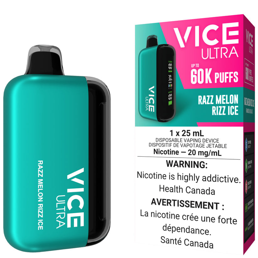VICE ULTRA 60K RAZZ MELON RIZZ ICE 20MG