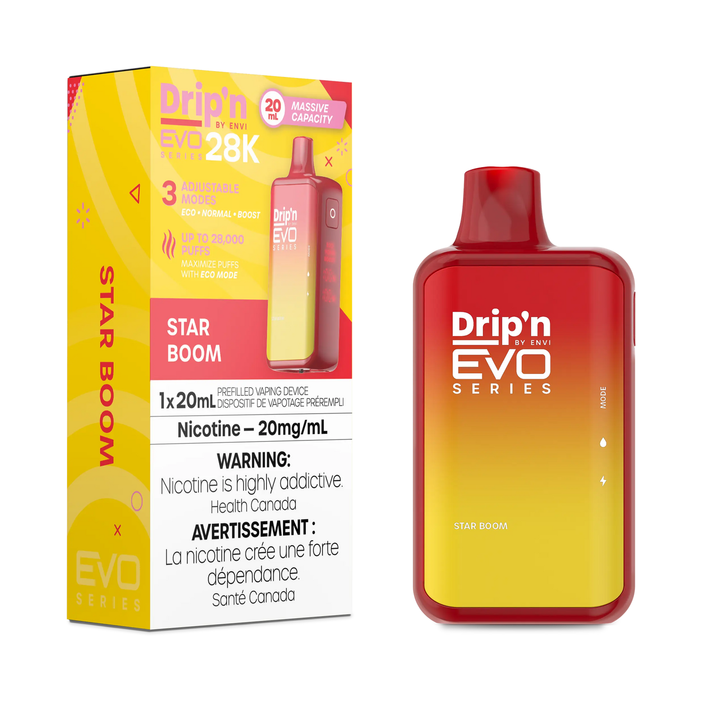 DRIP'N EVO 28K STAR BOOM 20MG