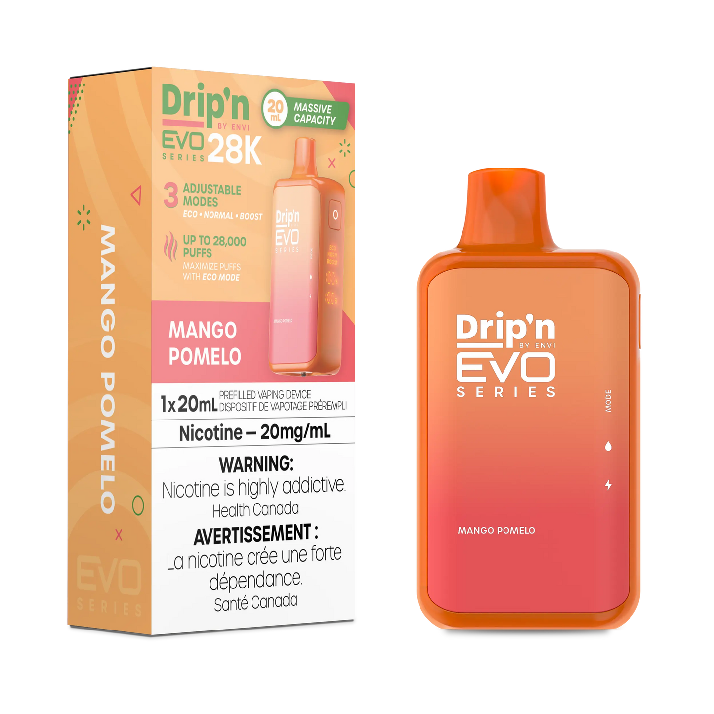 DRIP'N EVO 28K MANGO POMELO 20MG
