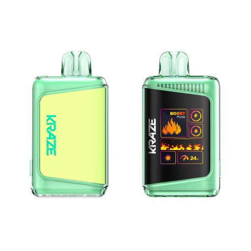 KRAZE MEGA 10-20K 20MG GREEN GRAPE ICE