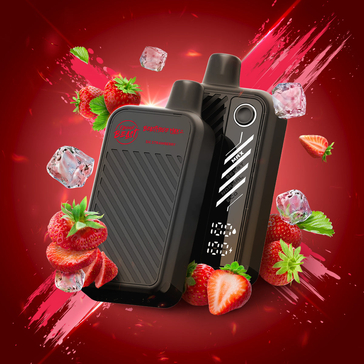 50K BEAST MODE MAX 2 SIC STRAWBERRY ICED 20MG