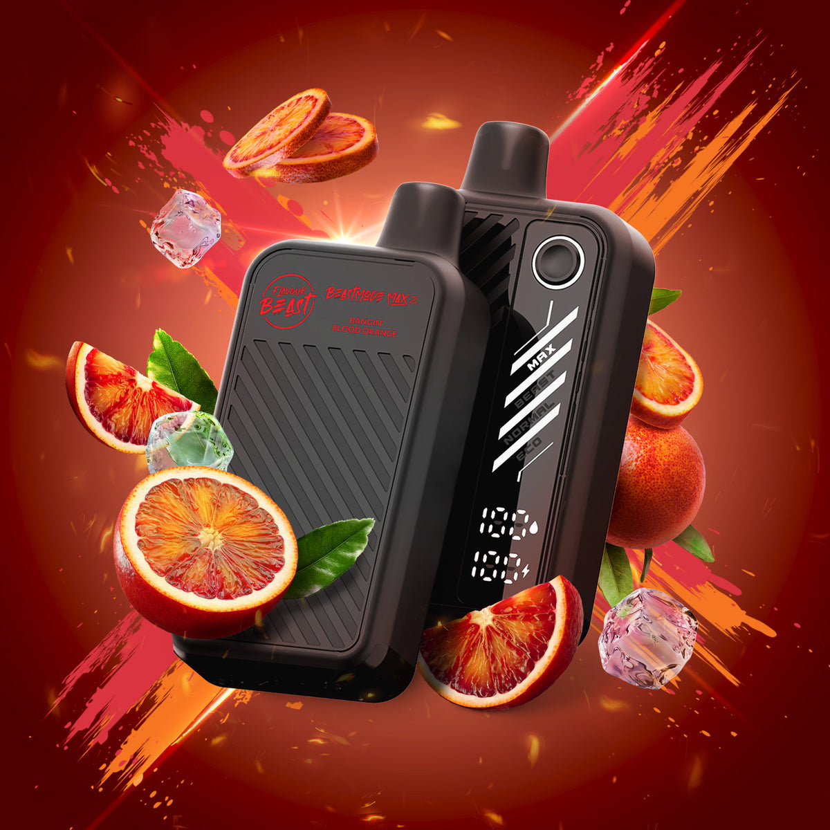 50K BEAST MODE MAX 2 BANGIN’ BLOOD ORANGE ICED 20MG