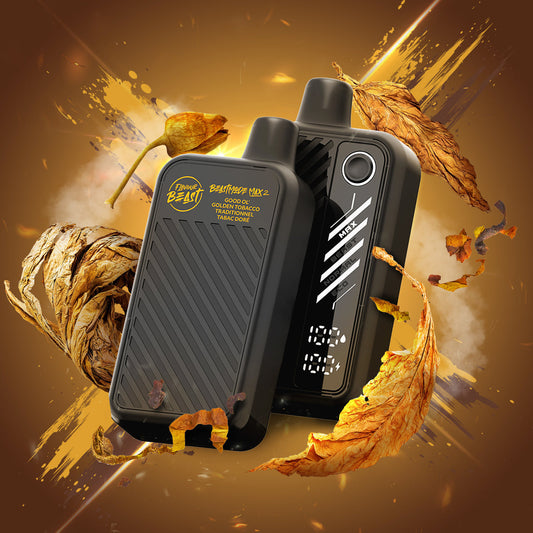 50K BEAST MODE MAX 2 GOOD OL’ GOLDEN TOBACCO 50K 20MG