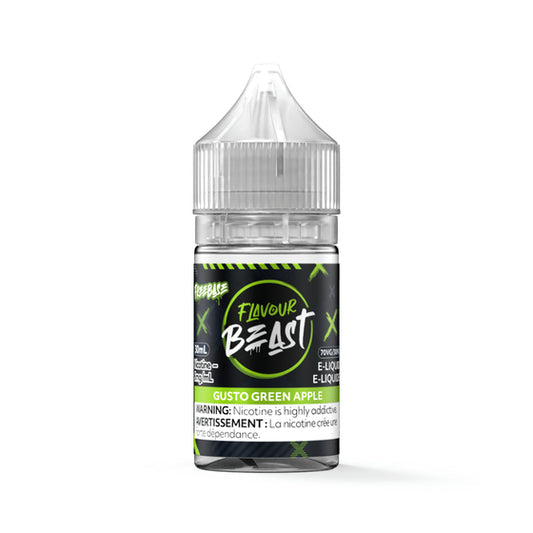 FLAVOUR BEAST 3MG GUSTO GREEN APPLE 30ML