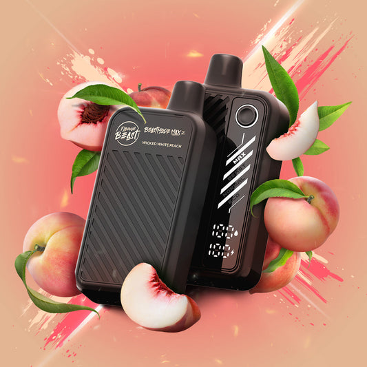 50K BEAST MODE MAX 2 WICKED WHITE PEACH ICED 20MG
