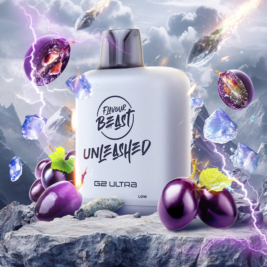 LEVEL X G2 ULTRA UNLEASHED 50K 20MG EPIC GRAPE ICED