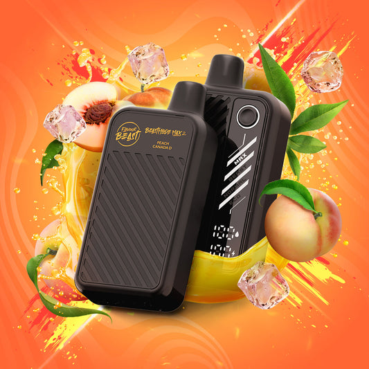 50K BEAST MODE MAX 2 CHUGGIN SERIES PEACH CANADA D ICED 20MG