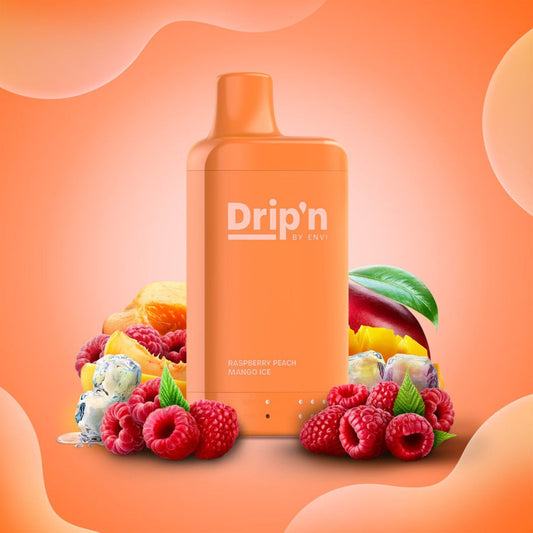 DRIP'N 16K RASPBERRY PEACH MANGO ICE 20MG