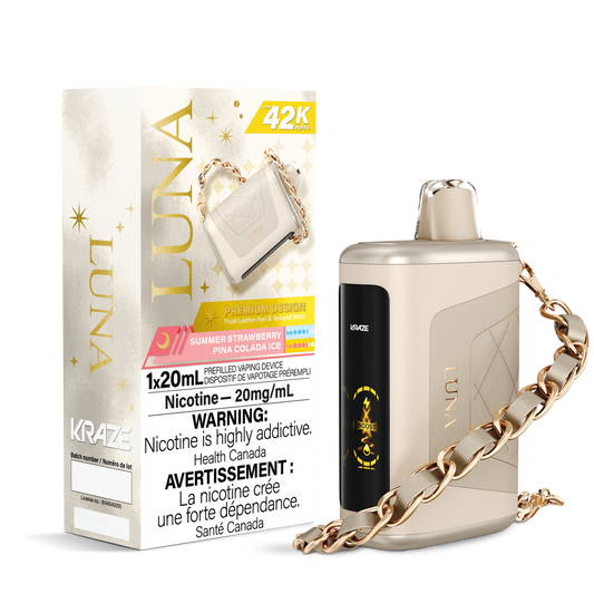 KRAZE LUNA 42K SUMMER STRAWBERRY PINA COLADA ICE 20MG