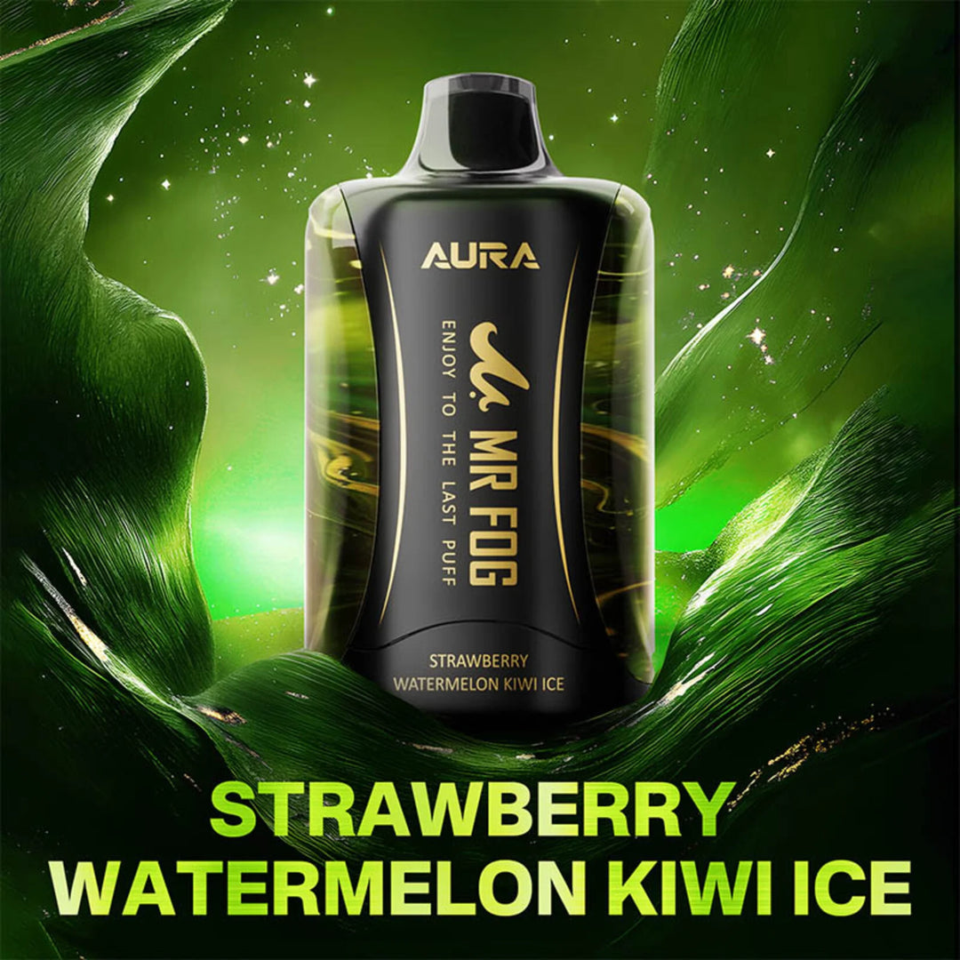 MR FOG STRAWBERRY WATERMELON KIWI ICE 60K NICOTINE FREE(0 MG)