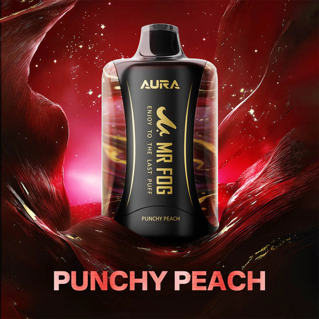 MR FOG PUNCHY PEACH 60K NICOTINE FREE(0 MG)
