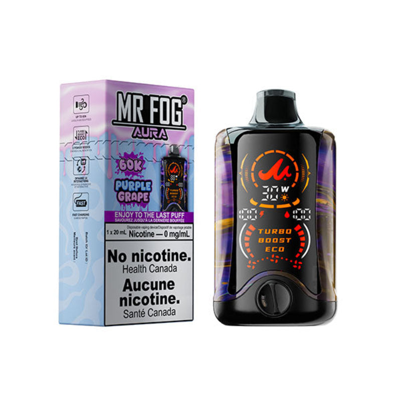 MR FOG PURPLE GRAPE 60K NICOTINE FREE(0 MG)