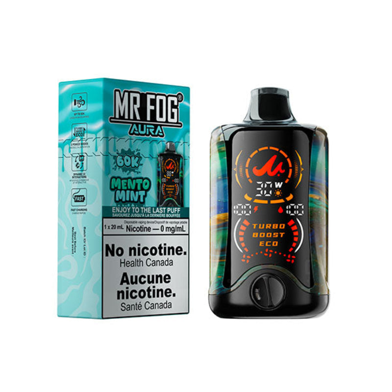 MR FOG MENTO MINT 60K NICOTINE FREE(0 MG)