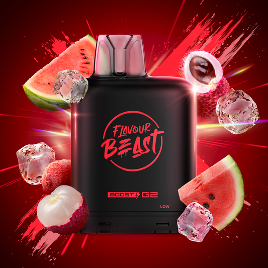 LEVEL X BOOST G2 25K LIT LYCHEE WATERMELON ICED 20MG