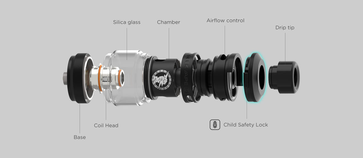 GEEK VAPE Z SUB OHM SE TANK 5.5ml STAINLESS STEEL