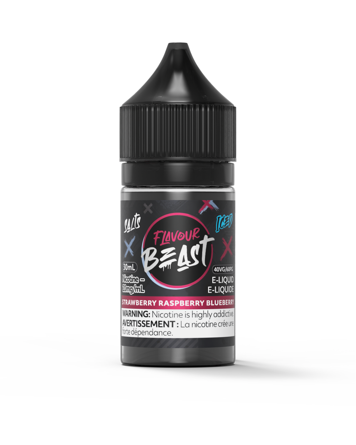 STRAWBERRY RASPBERRY BLUEBERRY ICED 20MG 30ML