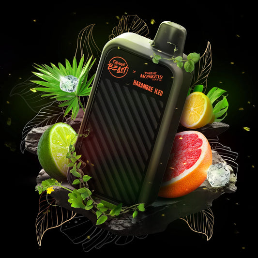 HARAMBAE ICED - TWELVE MONKEYS X FLAVOUR BEAST MODE MAX 2 50K 20MG