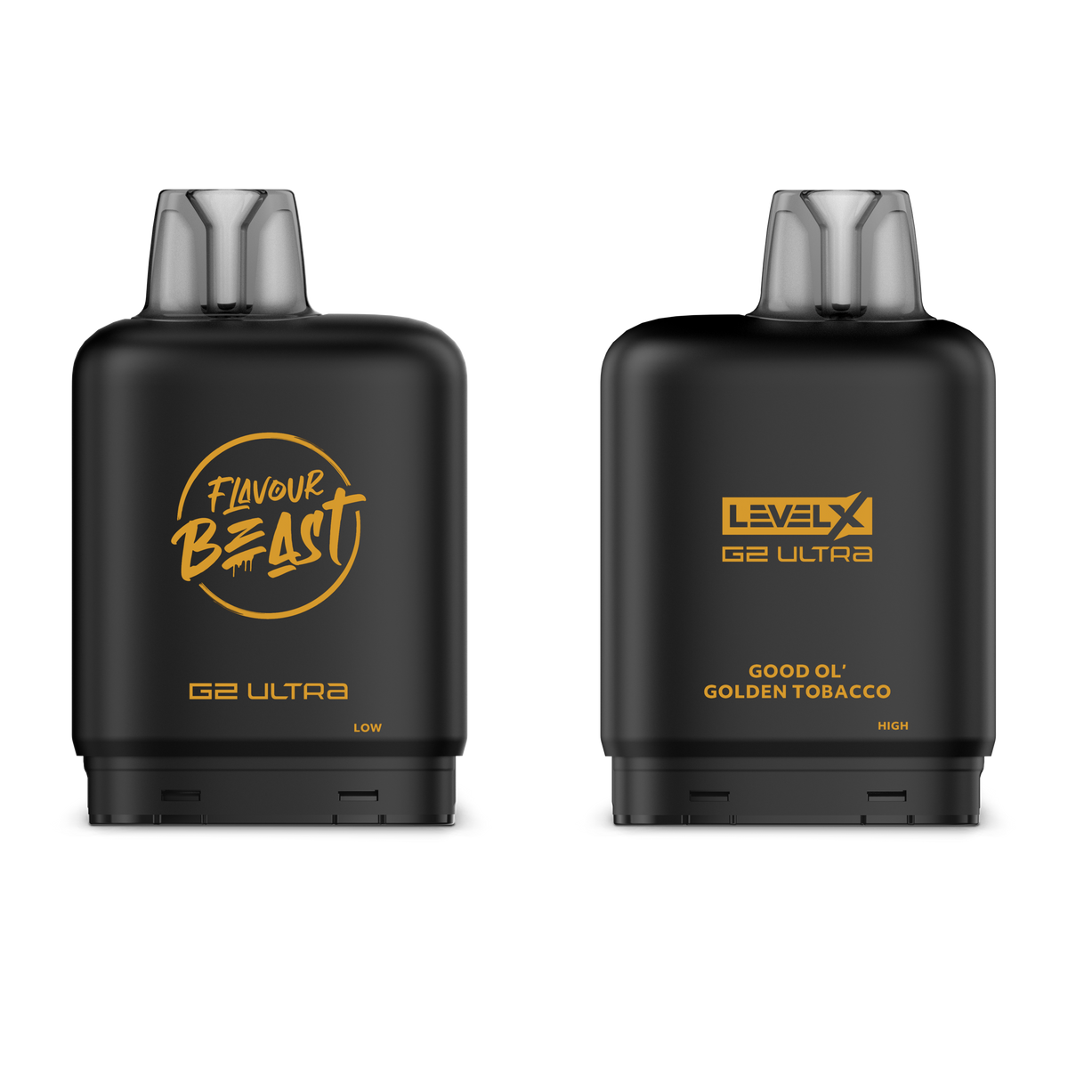 LEVEL X G2 ULTRA 50K GOOD OL’ GOLDEN TOBACCO 20MG