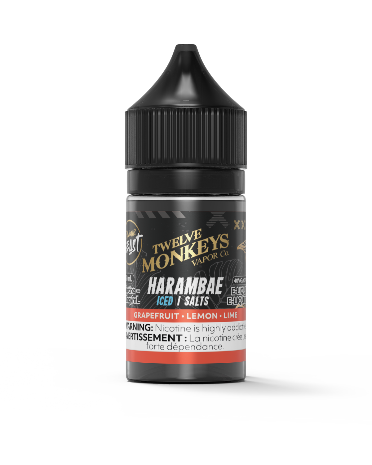 FLAVOUR BEAST X TWELVE MONKEYS HARAMBAE ICED 20MG 30ML