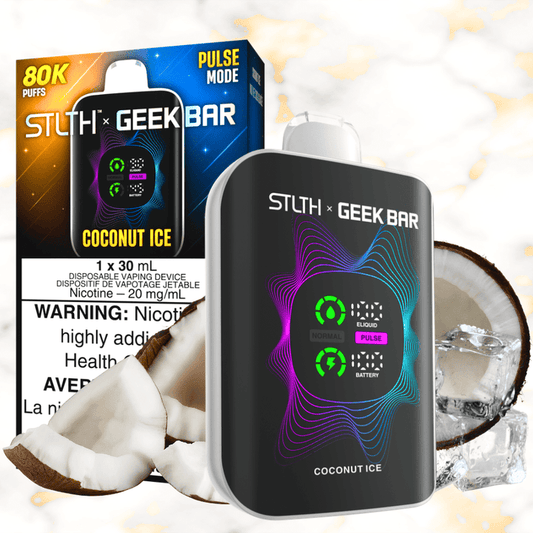 STLTH x GEEKBAR 80K COCONUT ICE 20MG