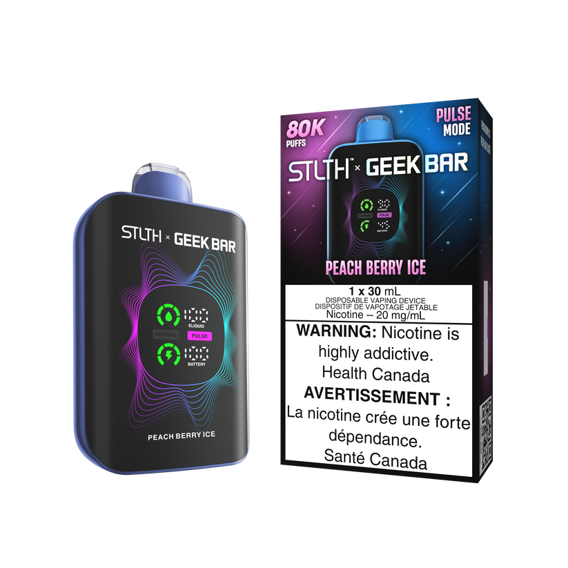 STLTH x GEEKBAR 80K PEACH BERRY ICE 20MG