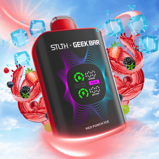 STLTH x GEEKBAR 80K RED PUNCH ICE 20MG