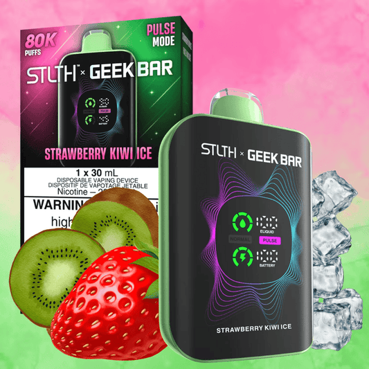 STLTH x GEEKBAR 80K STRAWBERRY KIWI ICE 20MG