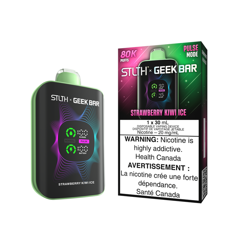 STLTH x GEEKBAR 80K STRAWBERRY KIWI ICE 20MG