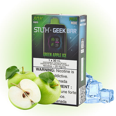 STLTH x GEEKBAR 80K GREEN APPLE ICE 2OMG