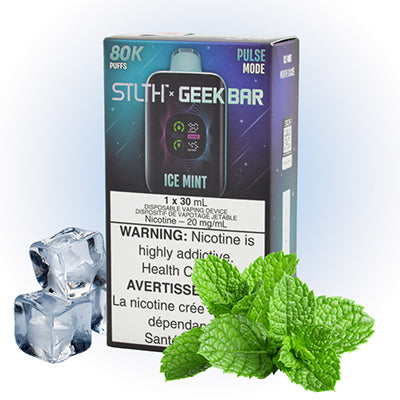 STLTH x GEEKBAR 80K ICE MINT 20MG