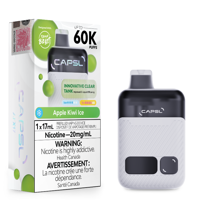 CAPSL 60K APPLE KIWI ICE 20MG