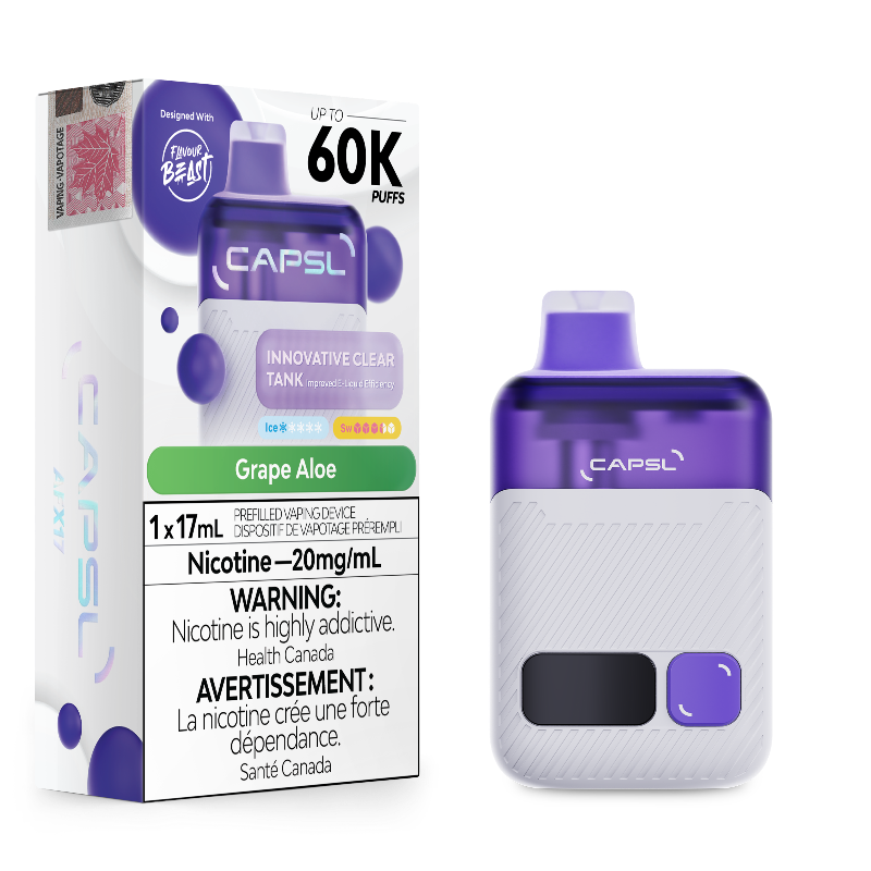 CAPSL 60K GRAPE ALOE 20MG