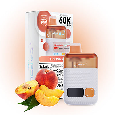 CAPSL 60K JUICY PEACH 20MG