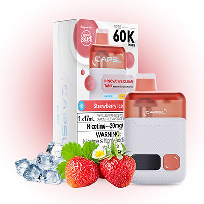 CAPSL 60K STRAWBERRY ICE 20MG