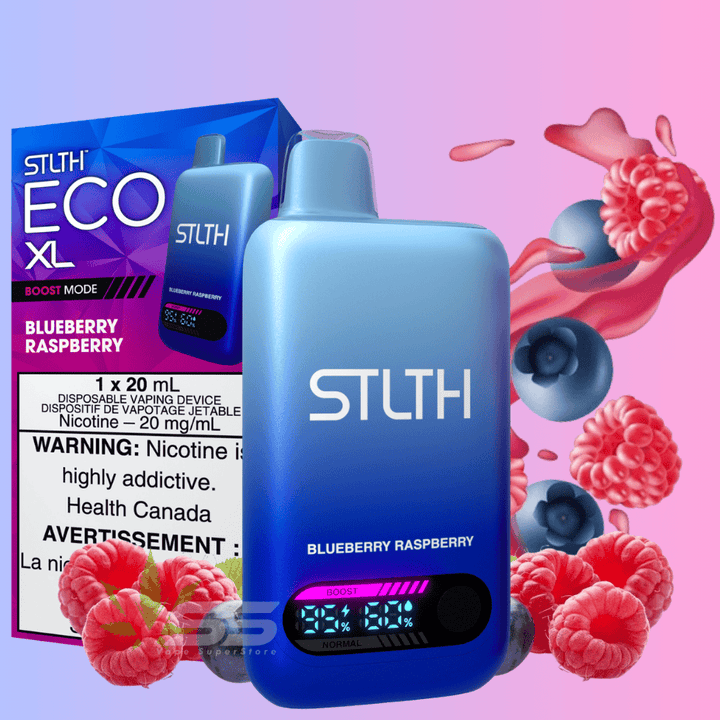 STLTH ECO XL BLUEBERRY RASPBERRY 20MG