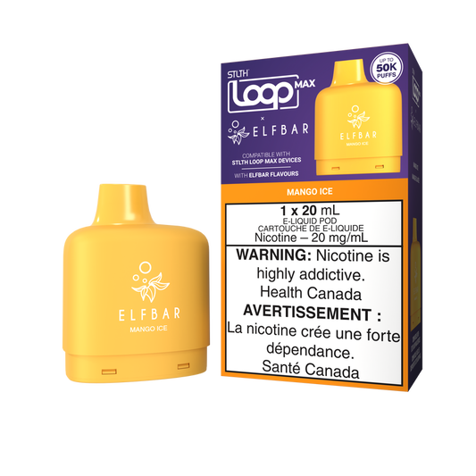 STLTH LOOP MAX x ELFBAR MANGO ICE 50K 20MG
