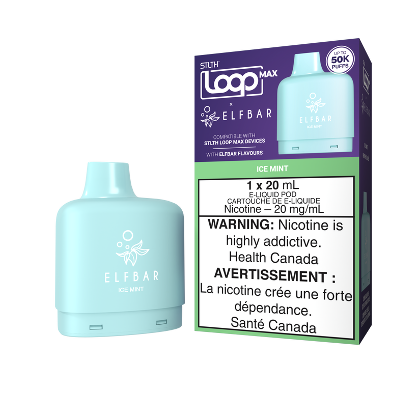 STLTH LOOP MAX x ELFBAR ICE MINT 50K 20MG