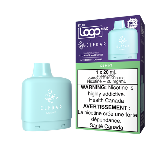 STLTH LOOP MAX x ELFBAR ICE MINT 50K 20MG