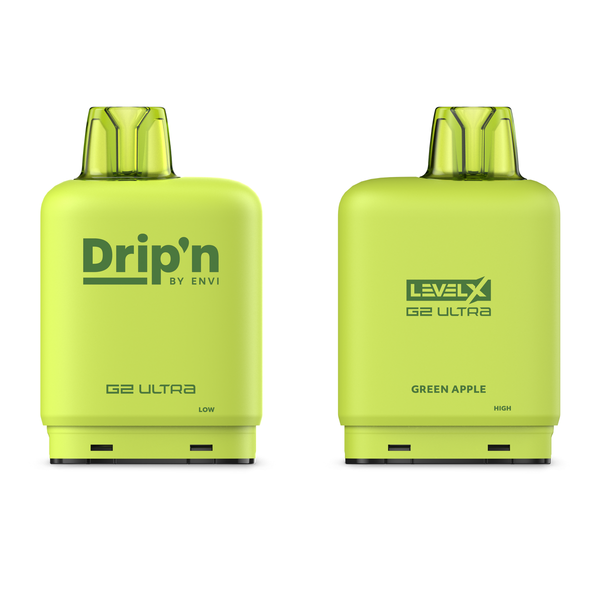 LEVEL X G2 DRIP'N ULTRA 50K GREEN APPLE 20MG