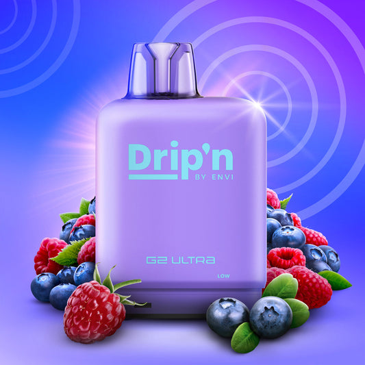 LEVEL X G2 DRIP'N ULTRA 50K BLUE RAZZ 20MG