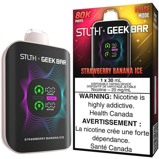 STLTH x GEEKBAR 80K STRAWBERRY BANANA ICE 20MG